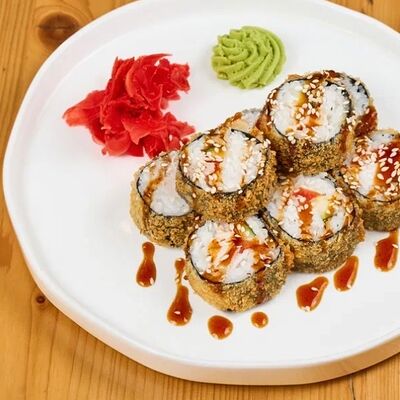 Ролл цезарьв 4 сыра по цене 520 ₽