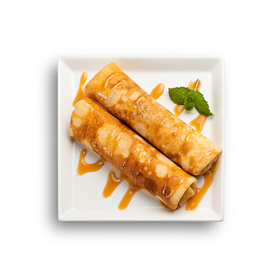 Блины с яблоком и корицей с карамельным соусом в Алло! Пицца по цене 205