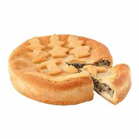 Пирог с картофелем и грибами постный в У Палыча. С пылу, с жару!