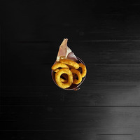 Луковые кольца в Red Rocket Bar