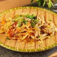 Миен сао с курицей в Нан кафе - Вьетнамская Кухня