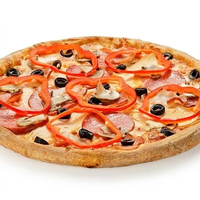 Пицца Фейерверк с сырным бортиком в Сырный Бортик! по цене 1470 ₽