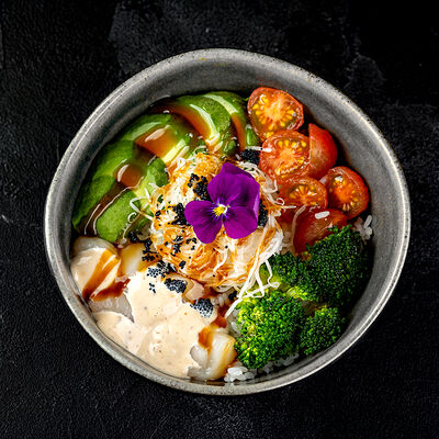 Поке Трюфельный гребешок в Tsunami Sushi & Cocktails по цене 1250 ₽