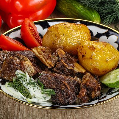 Казан-кабоб из говядины в ШАУРМА КАФЕ ТАНДЫР 24 по цене 892 ₽