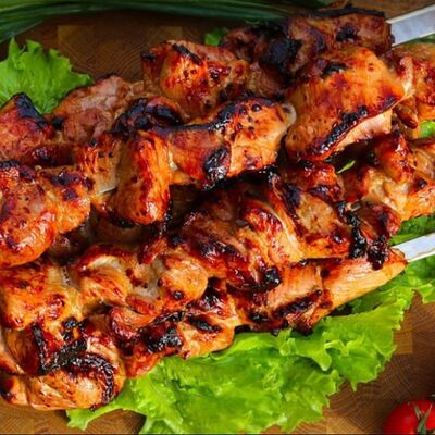 Шашлык из грудки индейки в Шашлычная