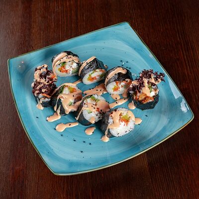 Кимпаб курица темпура в Pho'n'Roll по цене 440 ₽