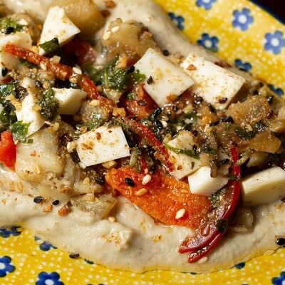 Хумус из баклажана в Ресторан-сыроварня Брынза по цене 345