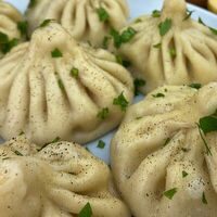 Хинкали с говядиной и свининойв Бери Пироги