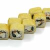 Жареный ролл со слабосоленым лососем и зеленым луком в Sushi Lab по цене 409