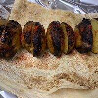 Беби-картофель с курдюком на мангале в Хинкальная Старый Тбилиси