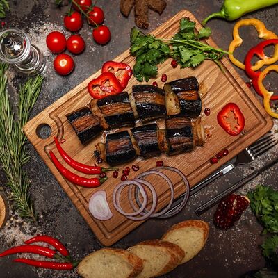 Баклажан с салом в Шашлычная бостан по цене 499 ₽