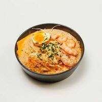 Сырный Рамен с креветками в Yoki