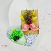 Сердце со свечой в стакане и открыткой ручной работы любимой мамев Дарите красиво по цене 3190