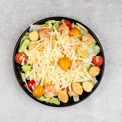 Цезарь с креветкамив Лори кафе по цене 950 ₽