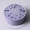 Торт сиреневый с цветами любимой маме в Miracle bakery по цене 4090