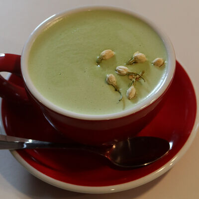 Матча-латте в Бодрая выдра по цене 460 ₽