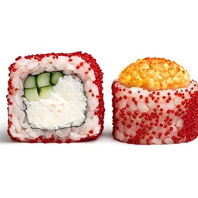 Запеченная Калифорния с крабом в Pomodoro по цене 380 ₽