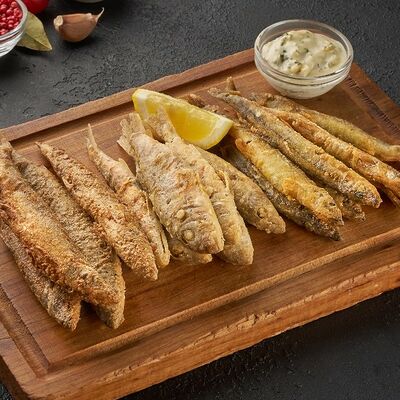 Ассорти три вида рыбы в Хмель и солод по цене 999 ₽