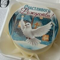  Бенто-торт с рождеством голубь в Кондитерская Конфетка Питер
