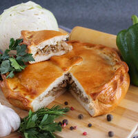 Пирог с капустой в Своя пекарня