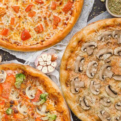 Комбо Веган 3 пиццы в Рыба закусывала по цене 1690 ₽