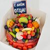 Колбасный бенто-торт халяль с Днем отцав Дарите красиво по цене 5240