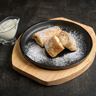 Блинчики с творогом и сметаной Д в Gp на фарше по цене 205 ₽