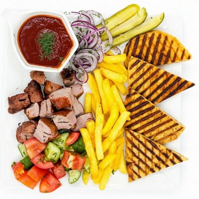 Дурум открытый с курицейв Чиксы на Углях по цене 840 ₽