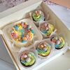 Комбо Бенто-торт и 5 капкейков с шоколадными яичками в Marys Cakes по цене 3290
