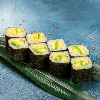 Классический ролл с авокадо в Buffalero di Mare по цене 550 ₽