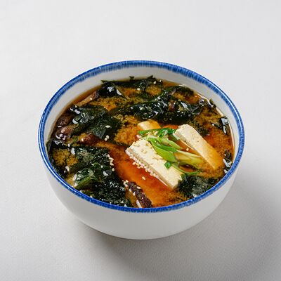 Суп мисо в NYUSURI корейская кухня по цене 340 ₽