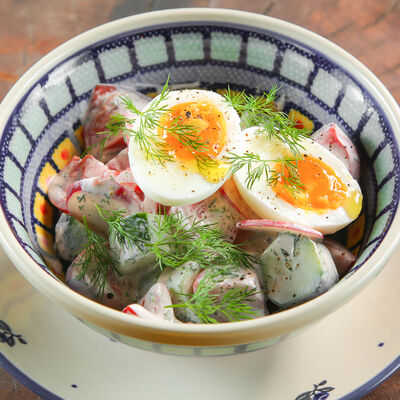 Домашний салат из овощей в Сыроварня по цене 550