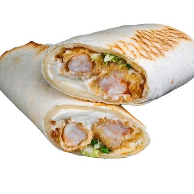 Шаверма с креветками Шримп ролл в Heroes по цене 700 ₽