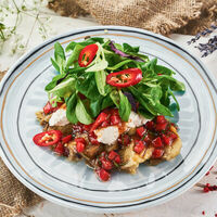 Салат Греческий из баклажанов в MANANA