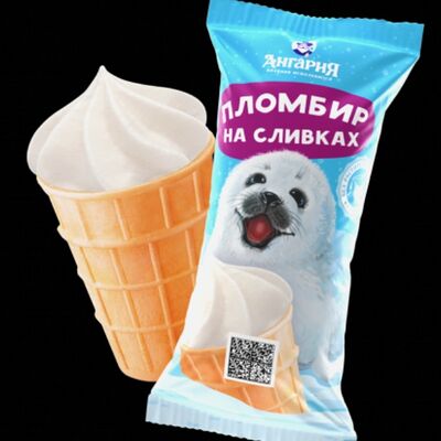 Пломбир на сливках в Планета мороженого по цене 115 ₽
