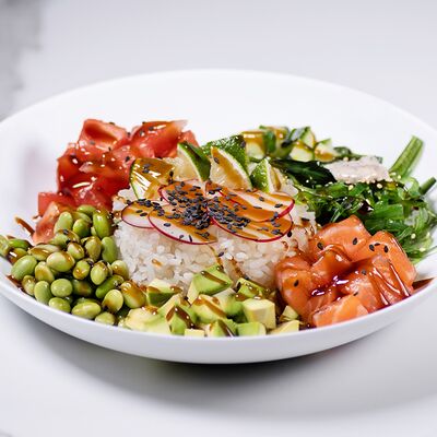 Поке с лососем в Евразия по цене 629 ₽