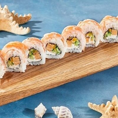 Ролл с креветкой и трюфельным соусом в Рыбаlove по цене 550 ₽
