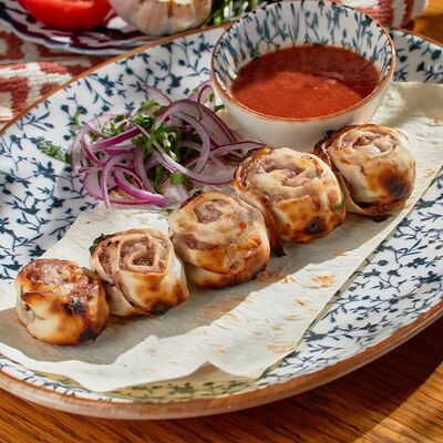 Нари-кебаб из баранины в Kazan-Mangal по цене 1115 ₽