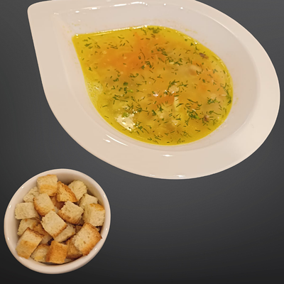 Суп куриный с вермишелью в Любимые мгновения по цене 450 ₽