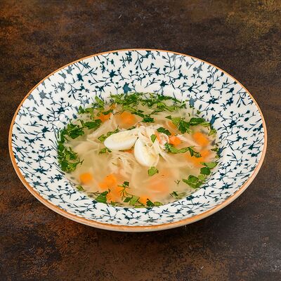 Суп-лапша с курицей в Кинза по цене 250 ₽