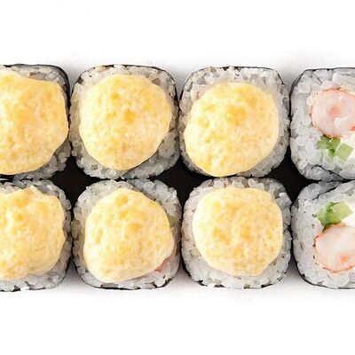 Ролл Запеченный с креветкой в Оригами по цене 554 ₽