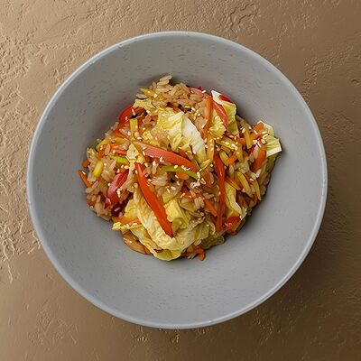 Рис с овощами и соусом терияки в ТОКИО-CITY по цене 480 ₽