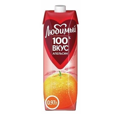 Нектар Любимый апельсин с мякотью [ат] в Bravo Italia по цене 395 ₽