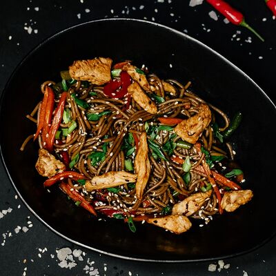 Соба с курицей в Satori по цене 850 ₽