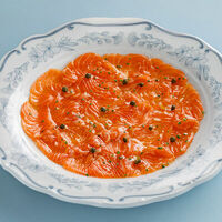 Карпаччо из лосося в Терраса