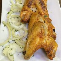 Куриные крылышки на углях в Мини-пекарня