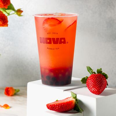 Jasmine orange клубника в NovaBubble Tea по цене 500 ₽