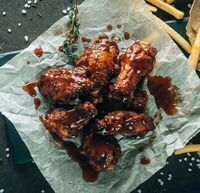 Крылышки BBQ в LOVE СУШИ РОЛЛЫ