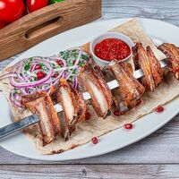 Шашлык из баранины в Мясо&Огонь