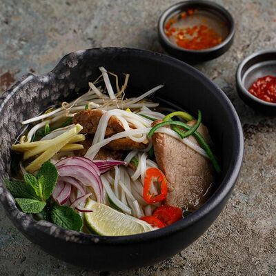 Фо Бо в Баклажан в ТЦ 